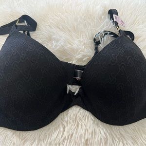 VS strapless/multi use black bra, new